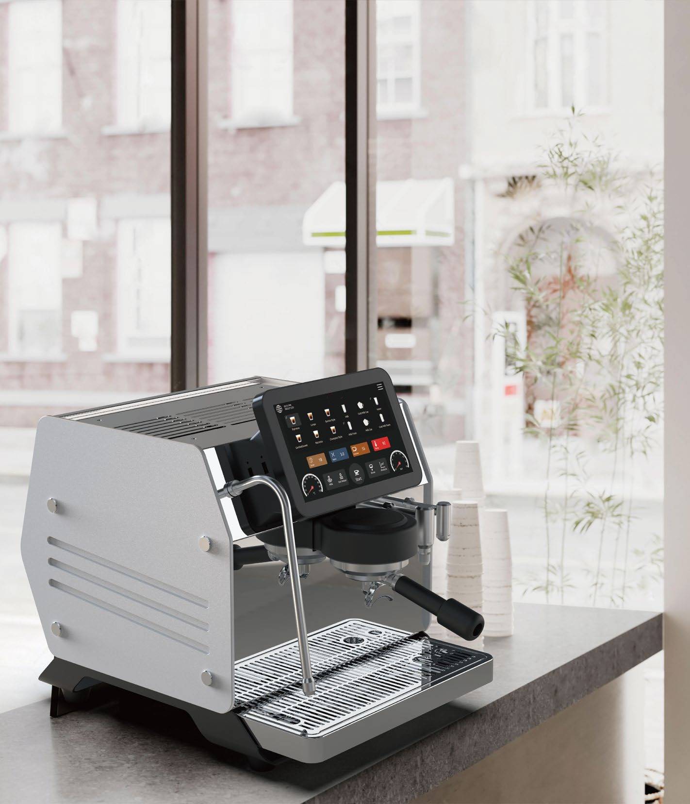 semi-automatic coffee machine semi-automatic coffee machine